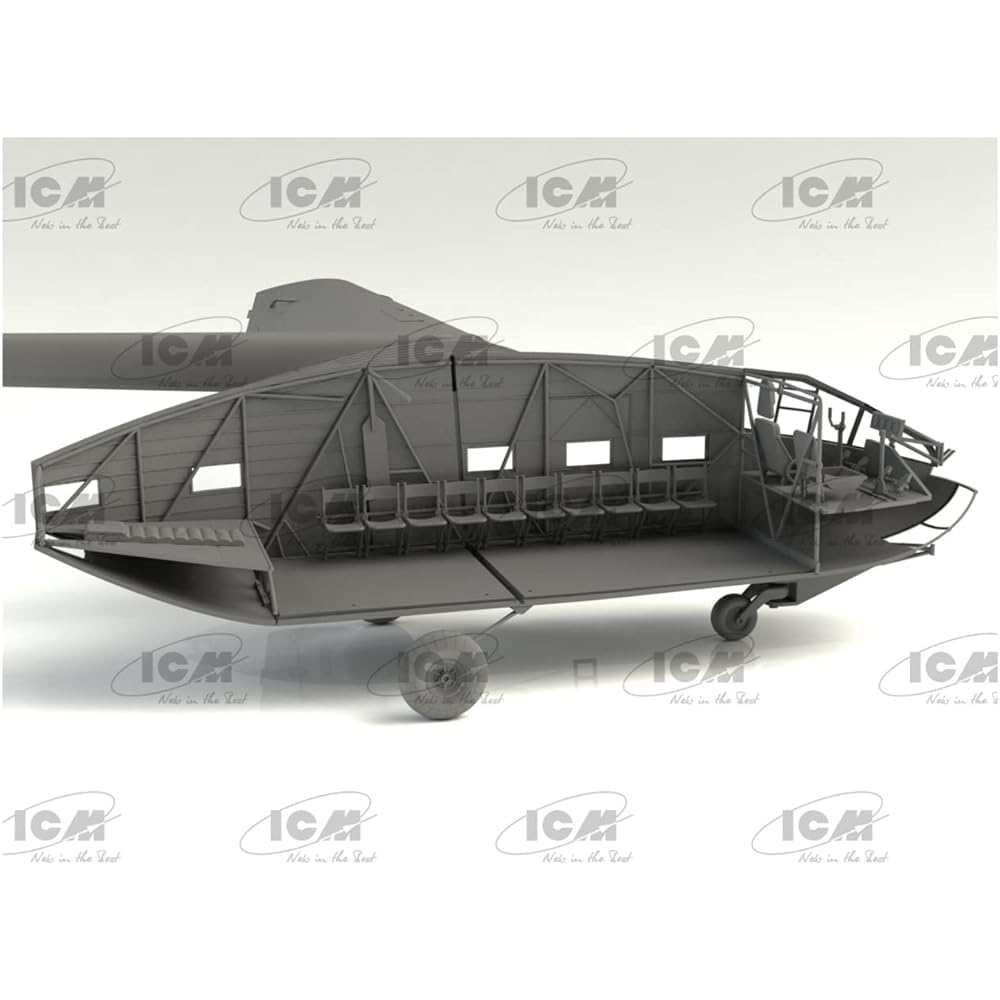 ICM 1/48 Luftwaffe Gotha Go 242B Transport Glider Plastic Model 48225