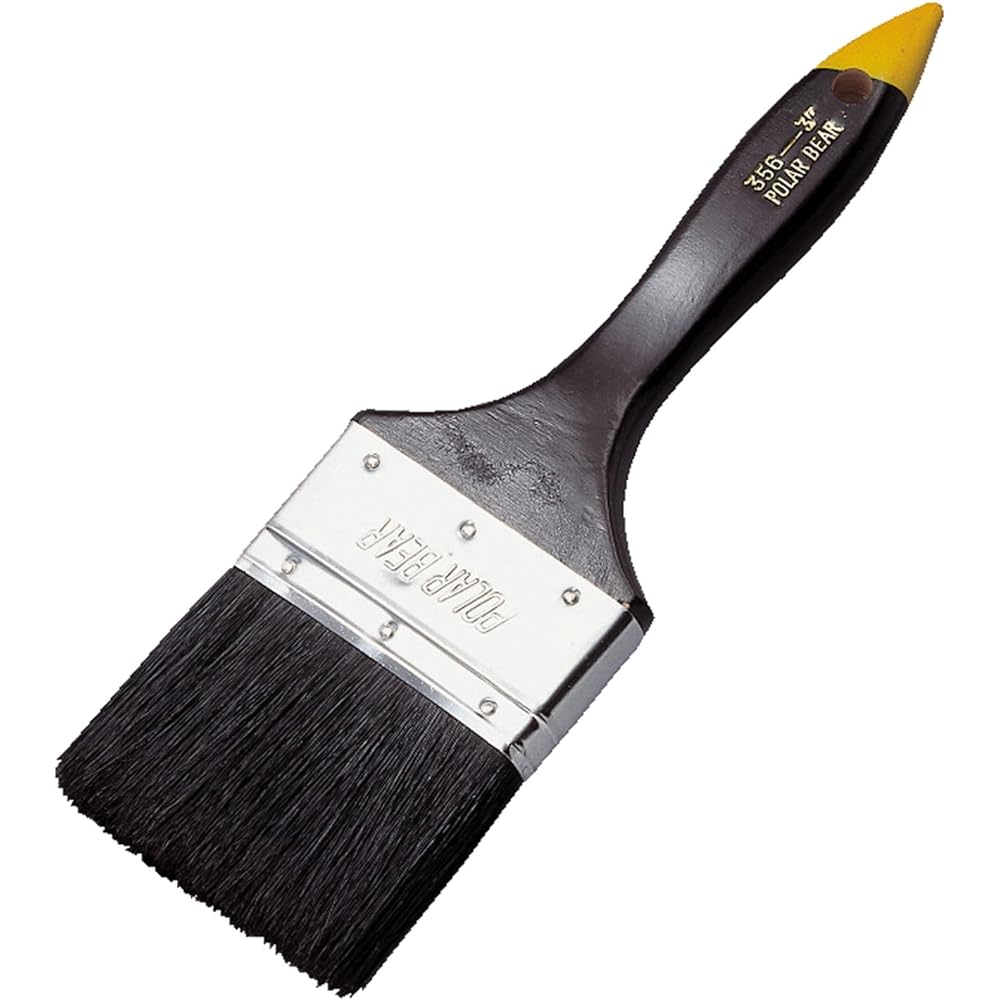 [Sold in box] Otsuka brush raster brush #356 flat black 3 inches 12 pieces