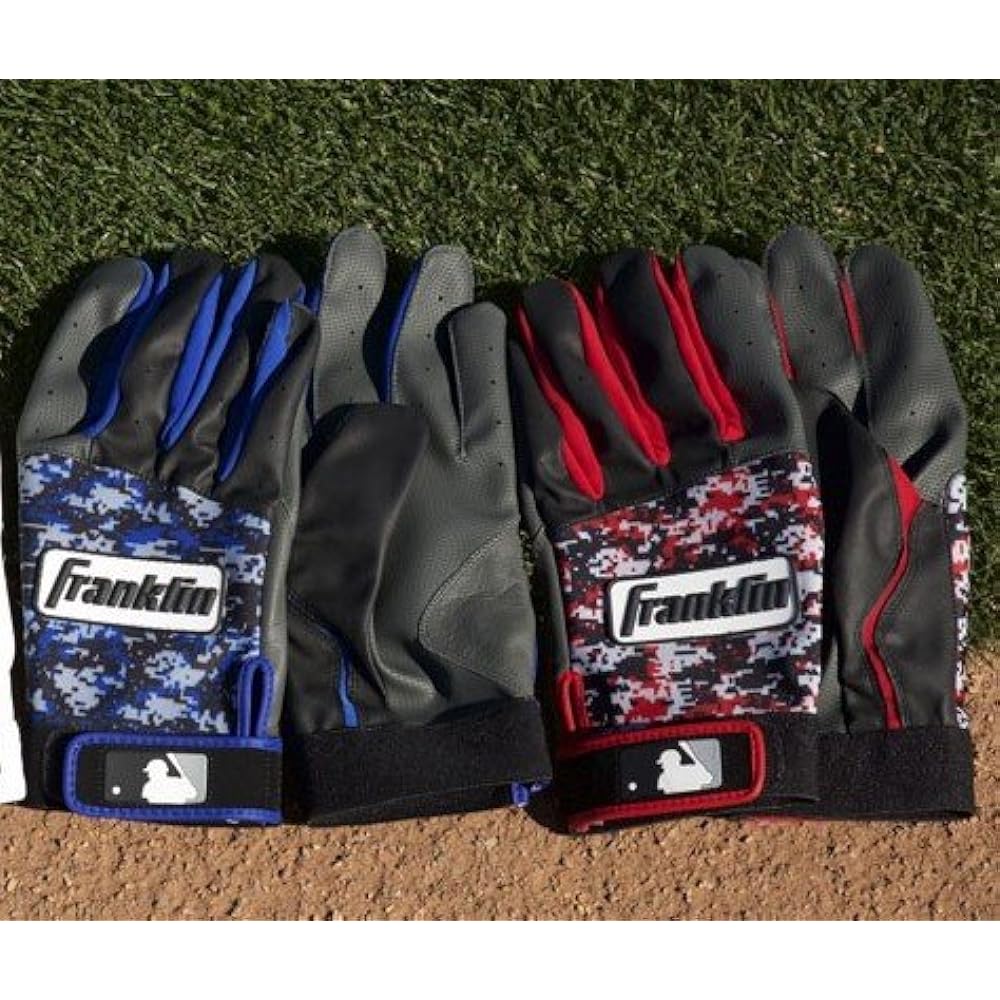 Franklin Franklin Batting Gloves DIGITEK Blue Black Gray Size L [Parallel Import]