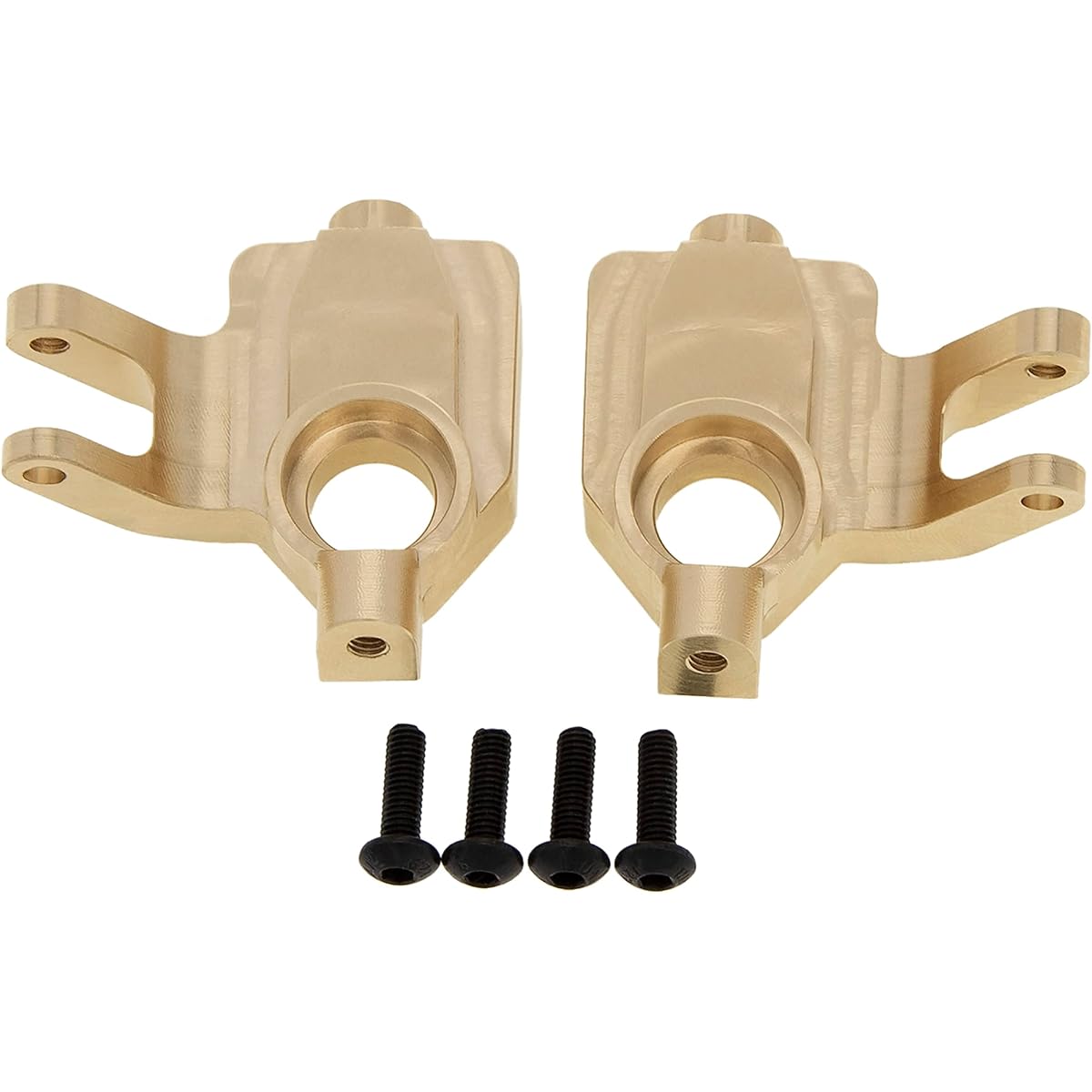 MEUS RACING UTB18 Upgrade Brass Portal Steering Knuckle 33g/pc AXIAL UTB18 Capra Trail Buggy #AXI212010 Upgrade Parts Gold