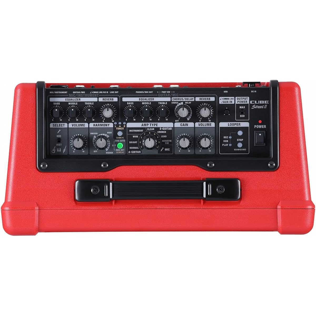 [Street live vocal set] BOSS/CUBE Street II Red - Set with genuine bag CB-CS1 [Limited bonus: sleeve bag, AUX mini cable]