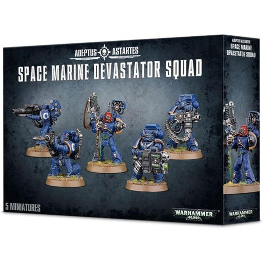 WARHAMMER SPACE MARINE DEVASTATOR SQUAD