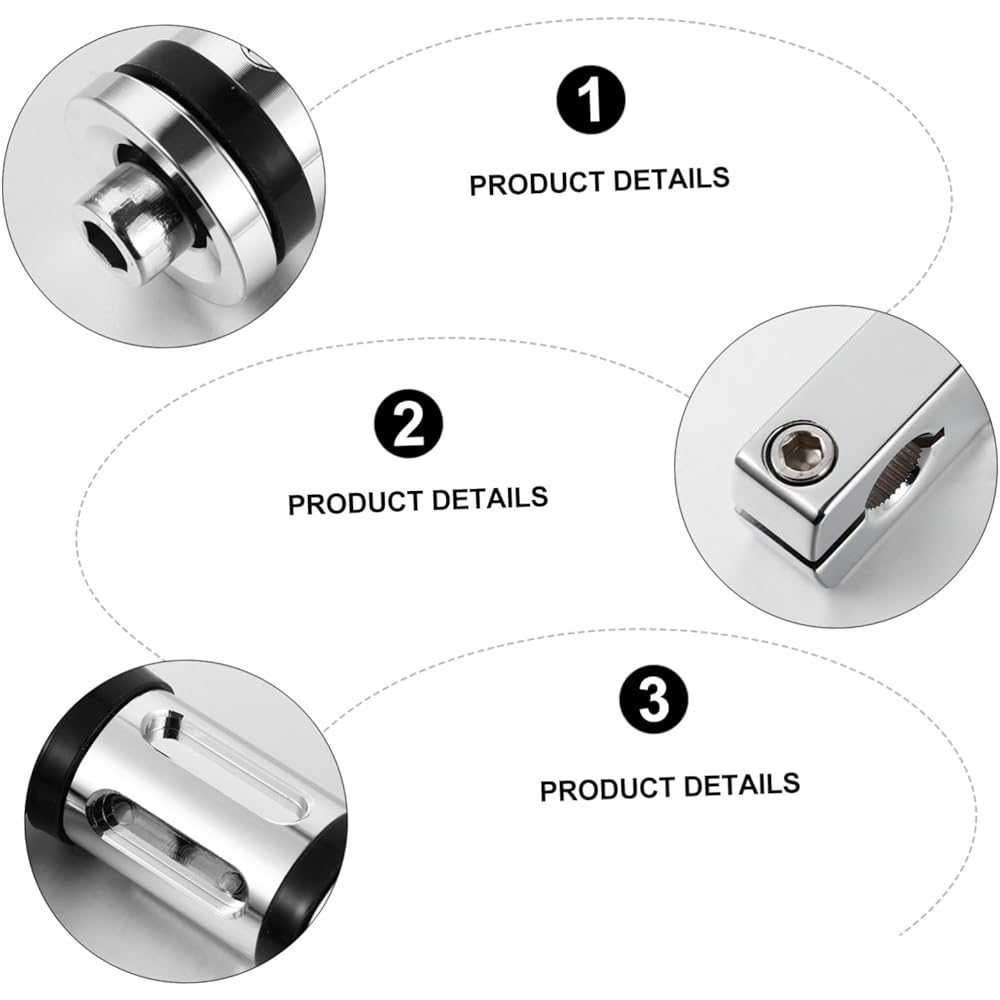 VICASKY 6pcs Lever Alto Saxophone Neck Screw Accessories Footrest Footpeg Stick Shift Glass Lampshade Bike Footpeg Bike Gear Pit Bike Shifter