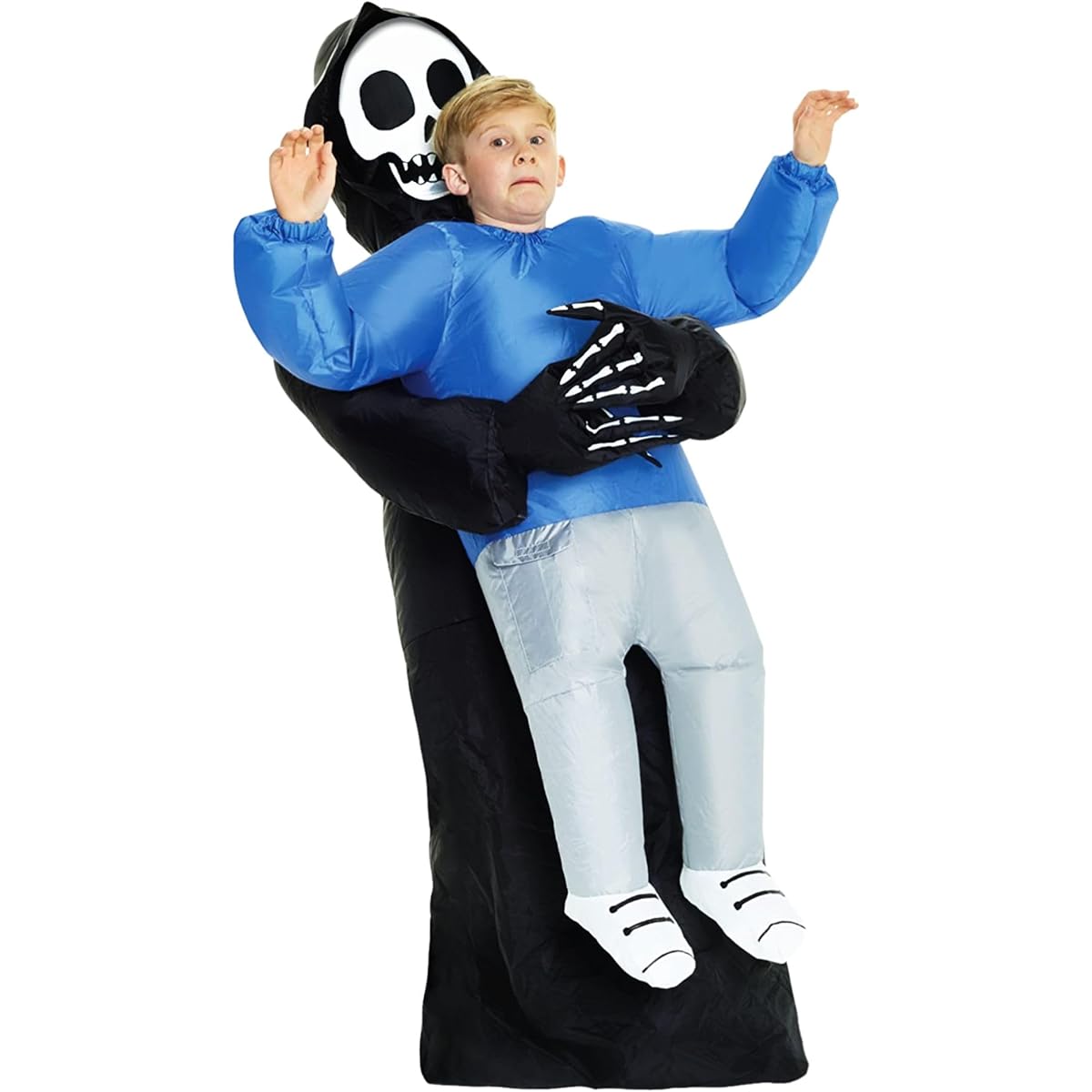MorphCostumes Giant Inflatable Rejuvenating Costume for Kids - Assorted Designs, One Size, Black, KMCPIGR