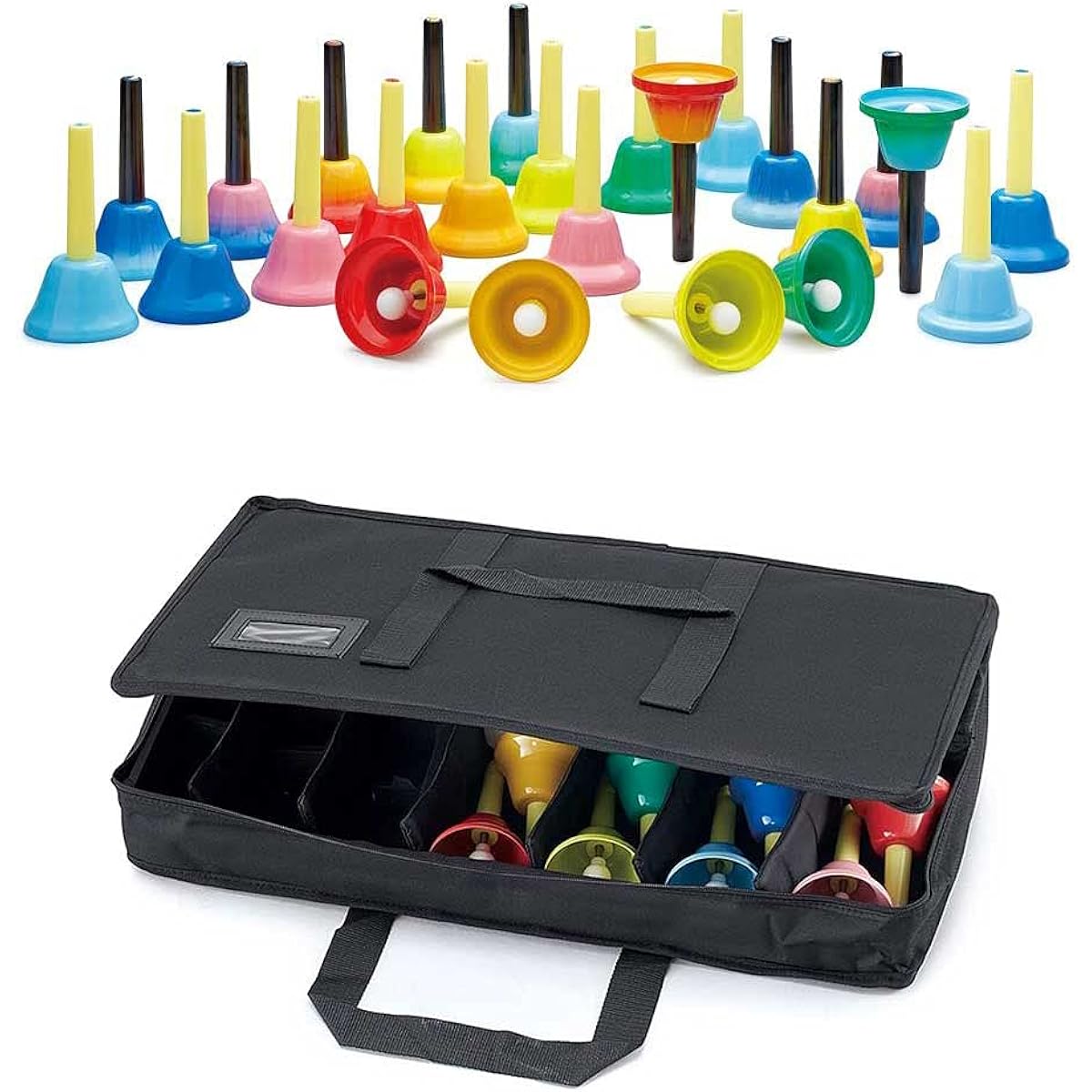 [Special case/BCH-25 included] SUZUKI MBH-25 Bell Harmony Hand Type Chromatic 25 Sound Set Handbell Music Bell