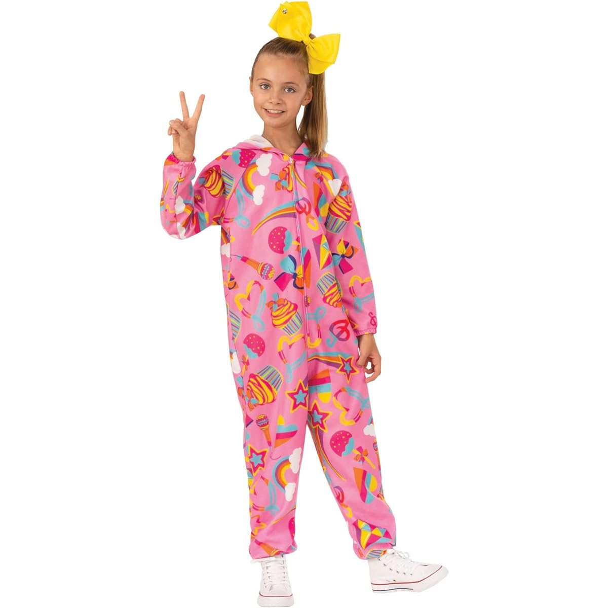 Rubie's Pretty JoJo Siwa Onesie Pink Costume