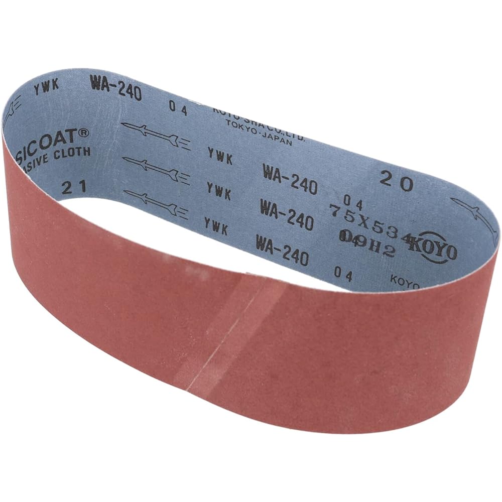 Kyocera Old Ryobi Endless Belt Belt Sander BE-3210 for B-7076 10 Piece Set 76 x 533mm WA #240 6611211