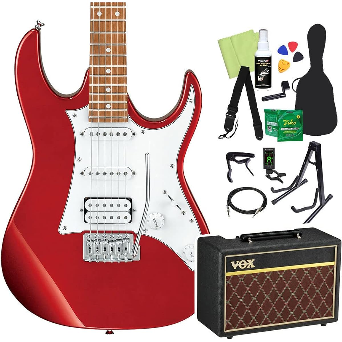 Gio Ibanez GRX40 Electric Guitar Beginner 14-piece Set [With VOX Amplifier] CA Gio Ibanez