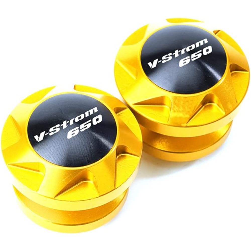 Swing Arm Spool Stand Screw Slider For SUZUKI V-STROM 650 XT VSTROM 650 DL650 2004-2020 M8 Motorcycle Swing Arm Spool Slider Stand Screw Accessories (Color: Red)