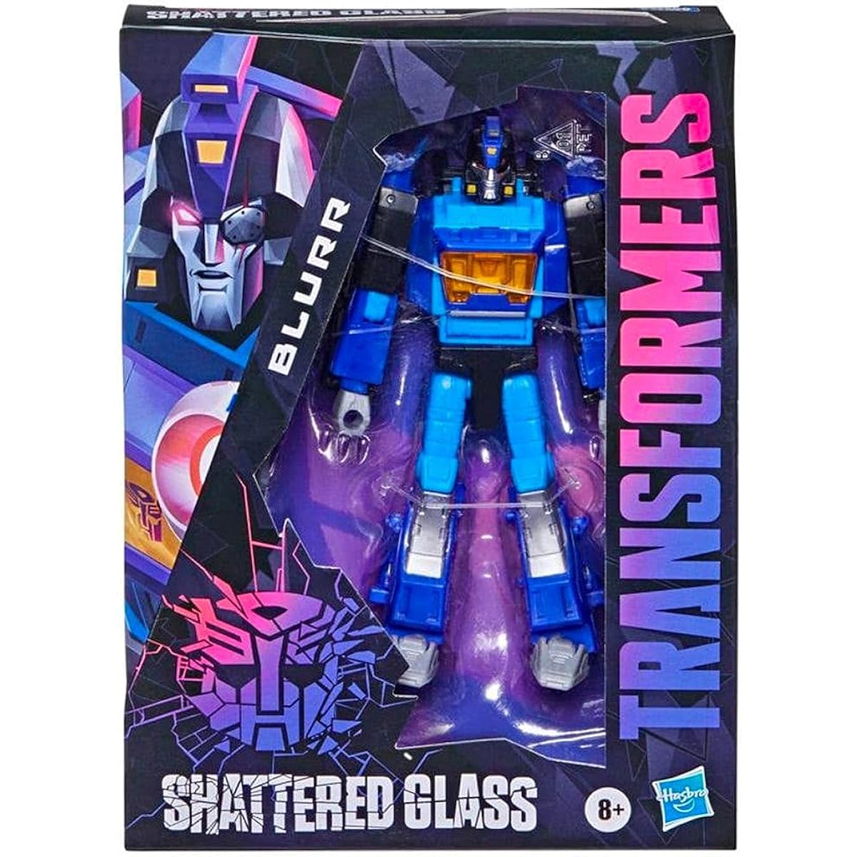 Transformers Generations 2021 Shattered Glass Collection Deluxe Class Blurr / TRANSFORMERS GENERATIONS SHATTERED GLASS COLLECTION Deluxe Class BLURR SG [Parallel Import]