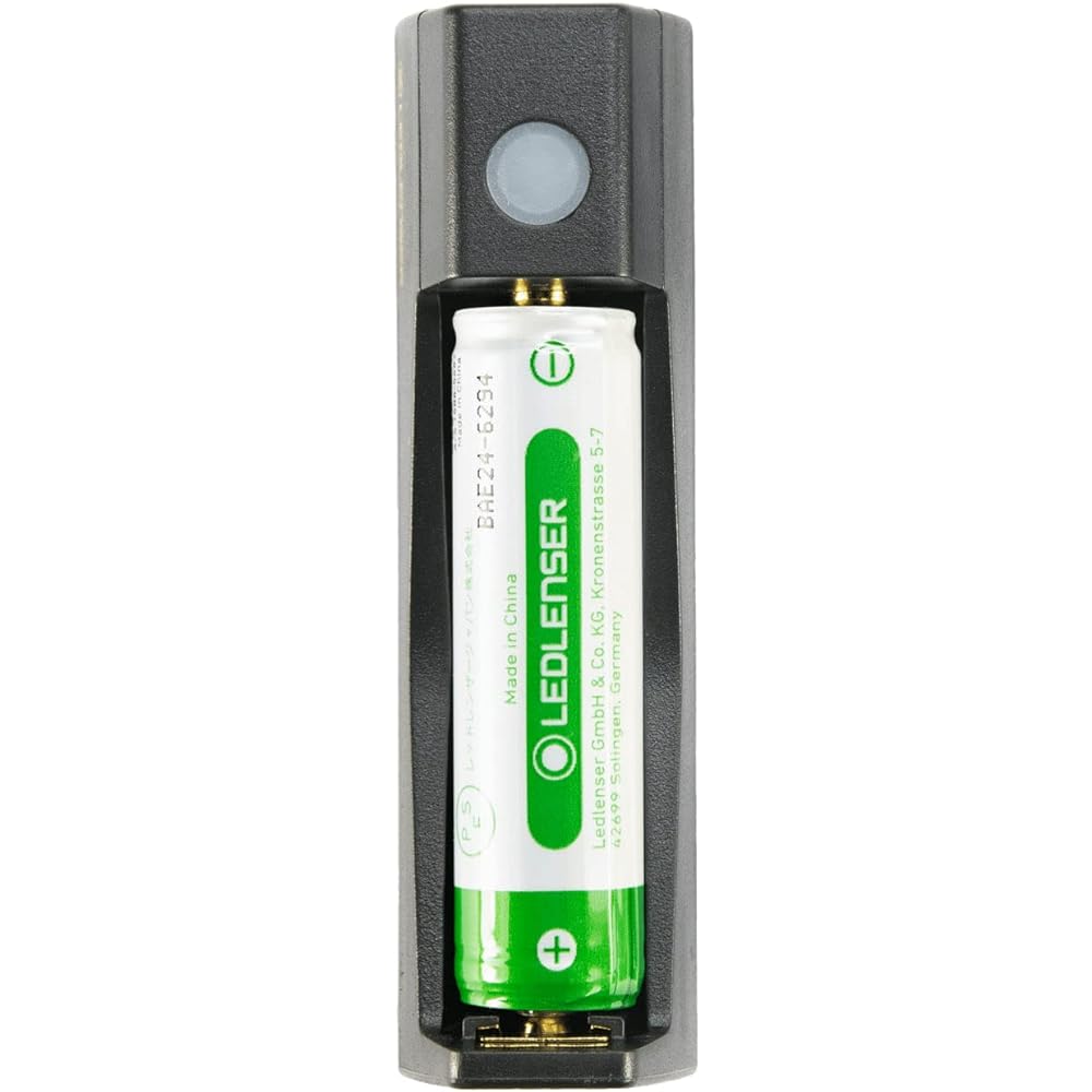 Ledlenser Battery & Charger Set for MH3/MH4/MH5 USB Rechargeable [Genuine Japanese Product]