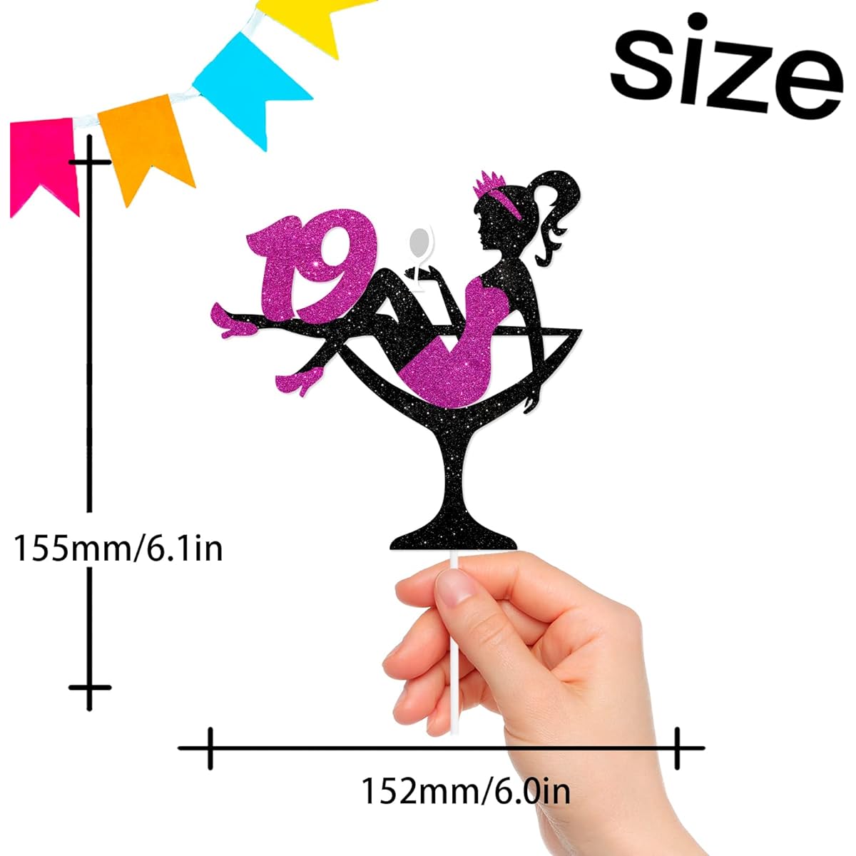 PZLady-LC-19Alian Baby Cake Topper, Boy, Girl, Baby Shower, Happy Birthday, Space, War Theme Party Decoration Supplies Number Star, Crew Cake Decoration, Cheer 1st Year Old