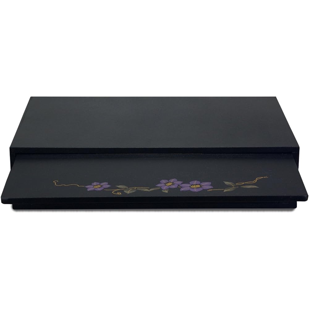 TATSU-CRAFT Kishu Lacquer Mini Buddhist Altar, Dedicated Buddhist Altar, Small Tetesen Buddhist Altar, Stylish, Domestically Produced, Interior Goods, Living Room, Lacquerware Mini Buddhist Altar,
