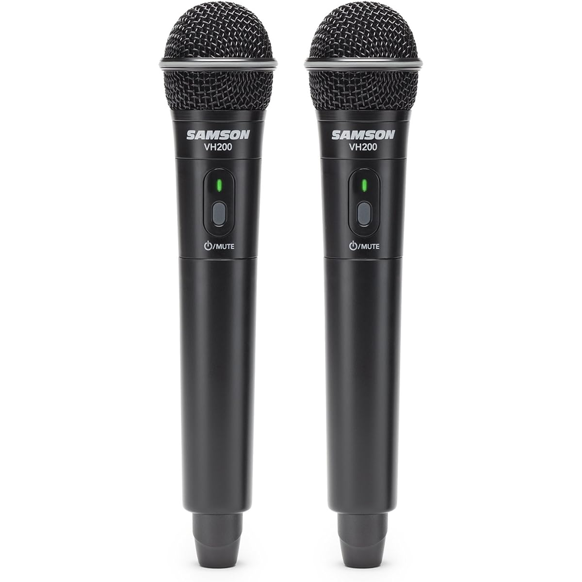 Samson Stage 200 Dual-Channel Handheld VHF Wireless System with Two Q6 Dynamic Microphones (Group A) by Samson Technologies