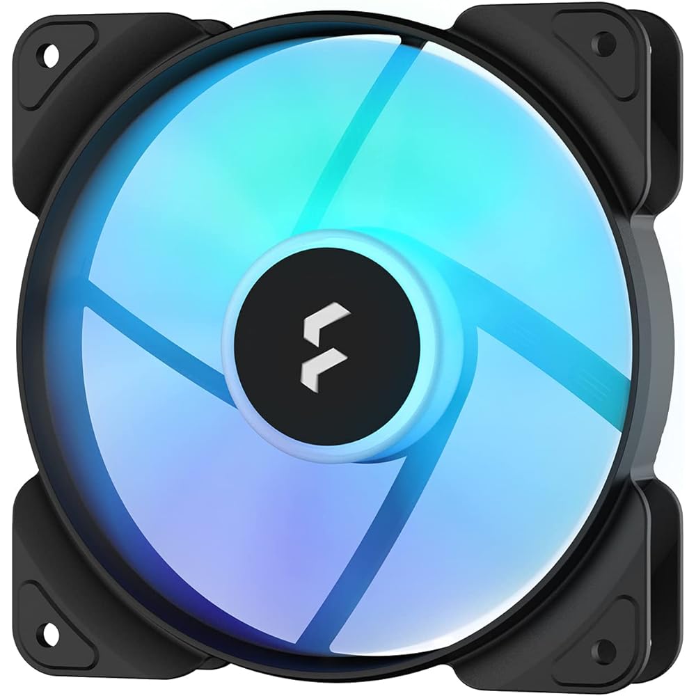 Fractal Design Aspect 12 RGB Black 4pinPWM 3 PC Case Fan 12cm Daisy Chain Compatible FD-F-AS1-1207 FN1513