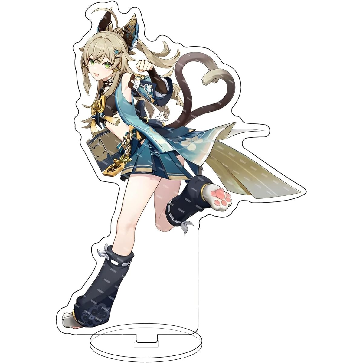 Rainteam Genshin Impact Character Acrylic Stand Figure Colorful and Exquisite Character Design Great for Game Fans' Collection