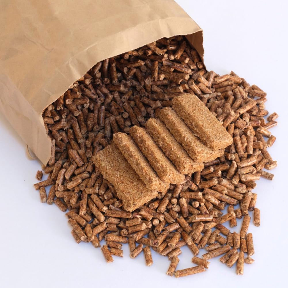 UPI wood pellets 5kg from Hokkaido, additive-free, with ignition agent, fuel