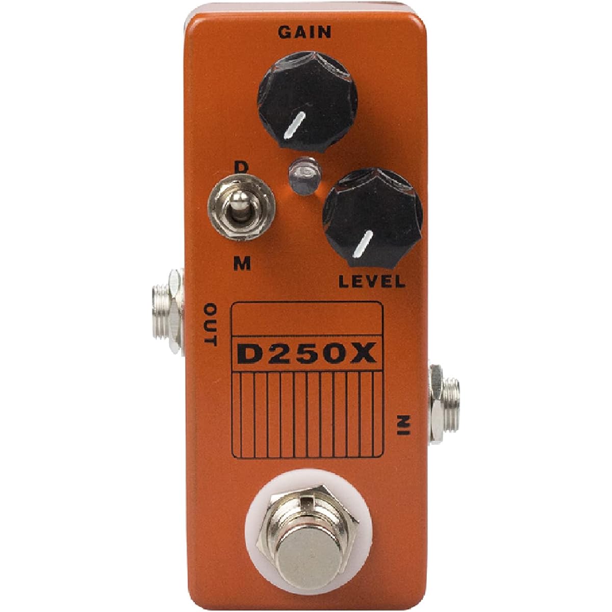 Lerodite Overdrive Guitar Pedal D250X Preamp Effect Pedal True Bypass Switching