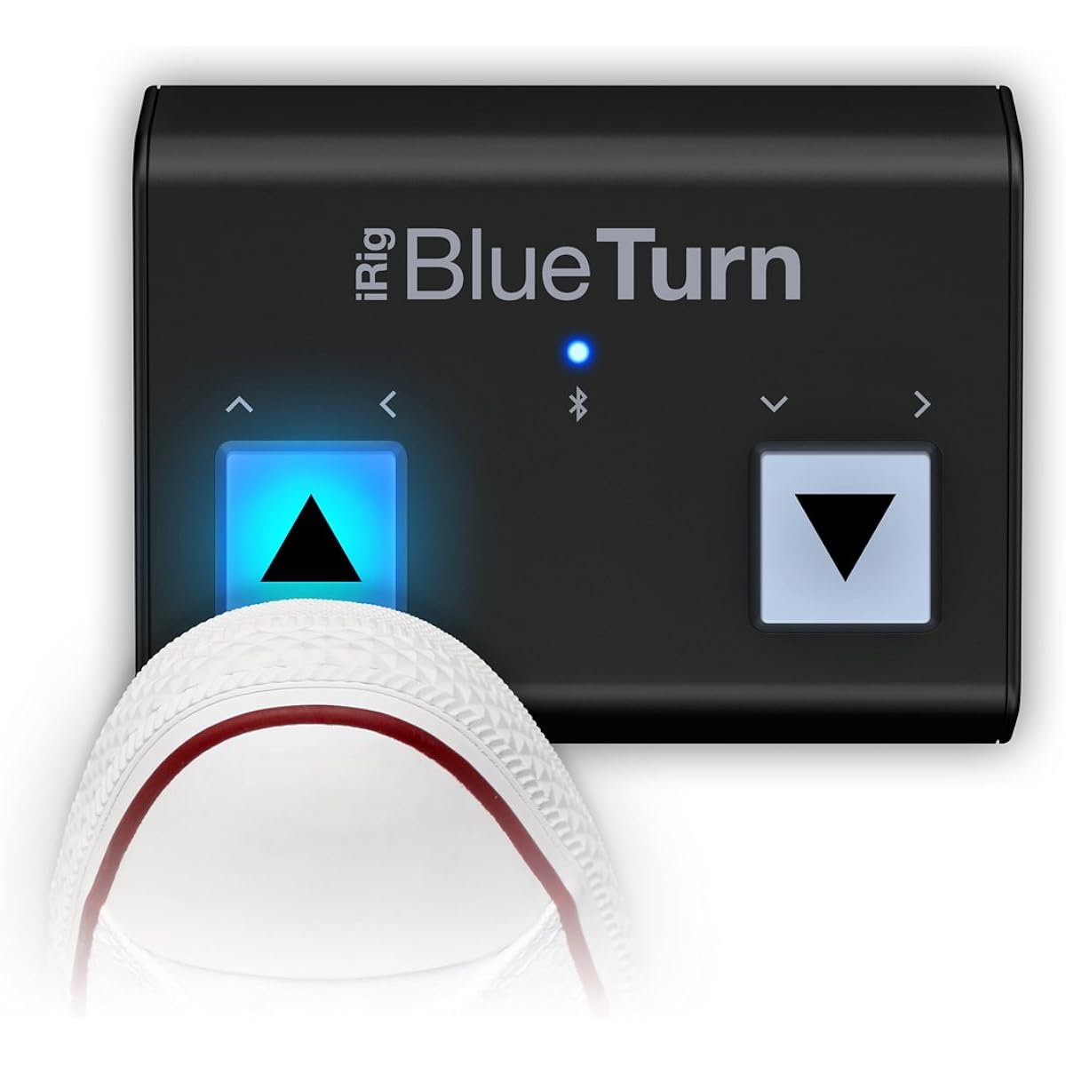 IK Multimedia iRig BlueTurn Bluetooth Footswitch Pedal IKM-OT-000057c