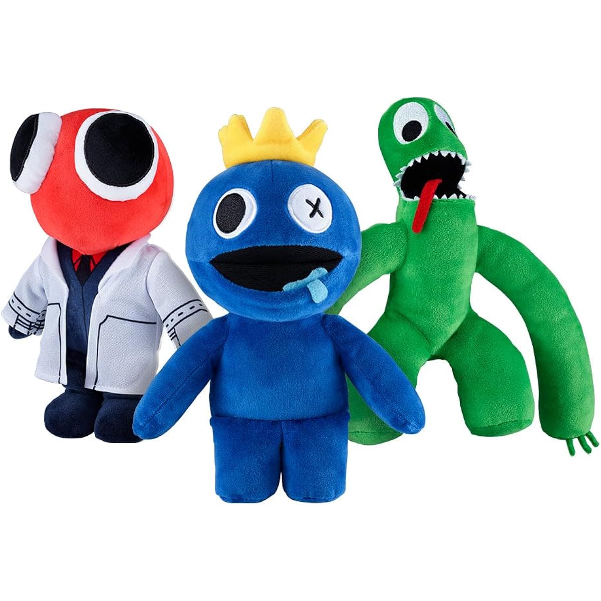 Rainbow Friends - Complete Collectible Plush Set (3 8" Plush, Series 1)
