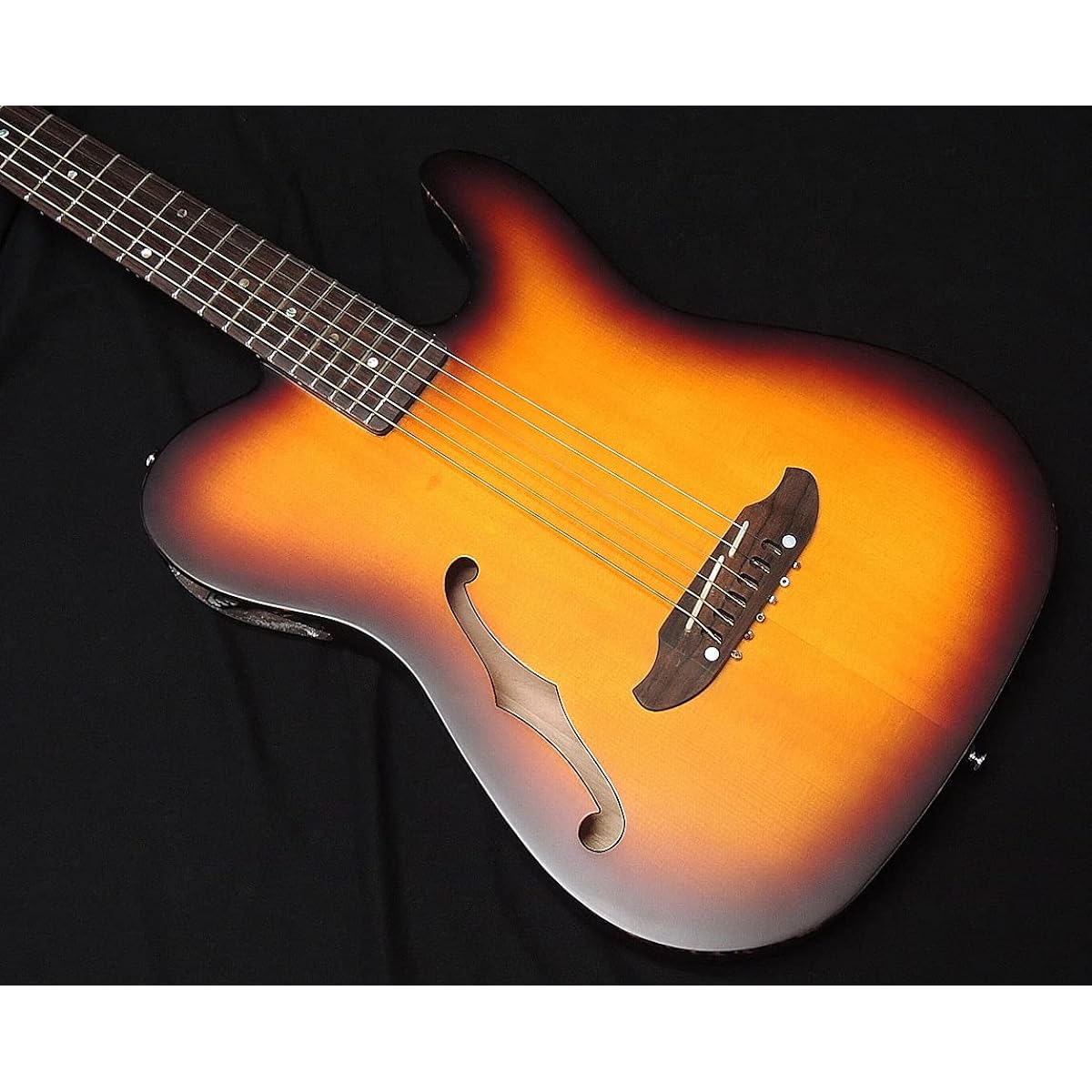SCHECTER OL-FL TSB Oriental Line Schecter Thin Body Acoustic Guitar F Hole Electric Acoustic Satin Sunburst