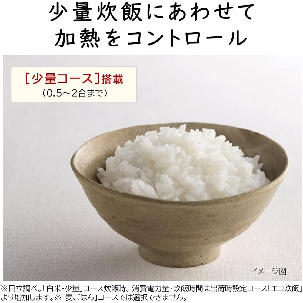 Hitachi Rice Cooker 5.5 Cups Pressure IH RZ-H10EJ R Metallic Red Made in Japan Black Thick Iron Pot Steam Saving