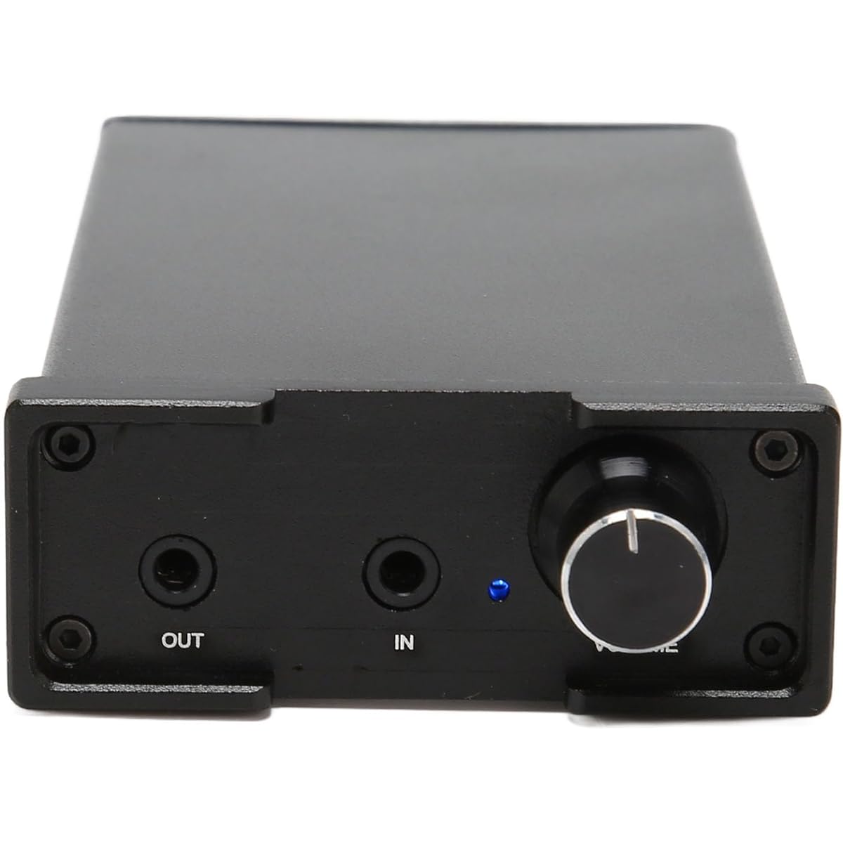 HiFi Headphone Amplifier 3400mAh Type-C Charging Boost Circuit Op Amp, Stereo Power Amplifier for 3.5mm Headphones with Raised Bezel, HiFi Tube, Volume Potentiometer