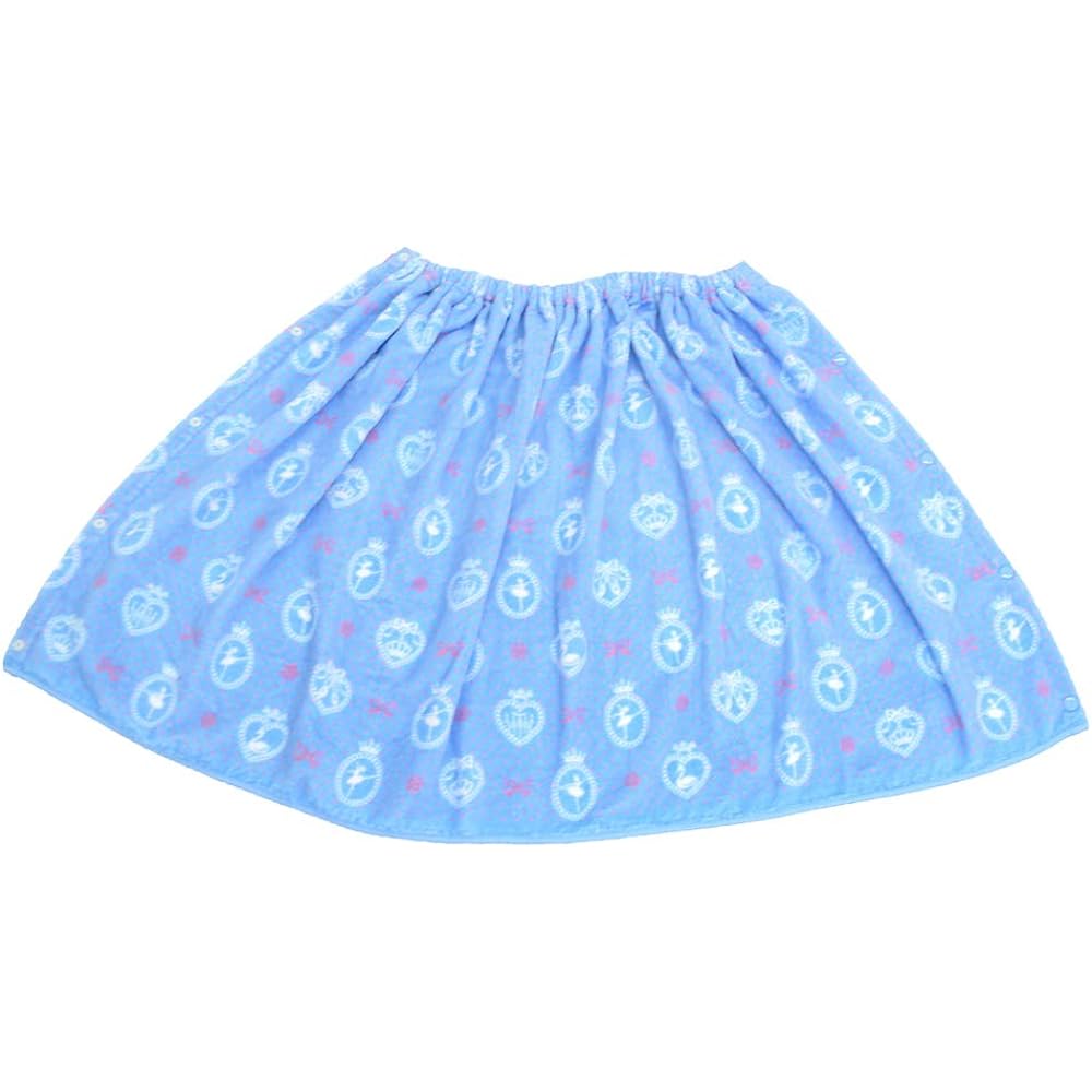 COLORFUL CANDY STYLE Wrap Towel Girls Pool Towel Imabari Wrap Towel Kids 64cm Length Ballerina Nine Mirror N4903100