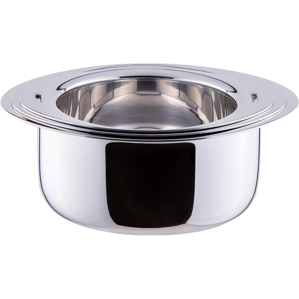 Miyazaki Seisakusho Jutoku Pot Pot Set Sauce Pot (16/18/20cm) Dual-purpose Lid One Hand Handle JN-ST-1