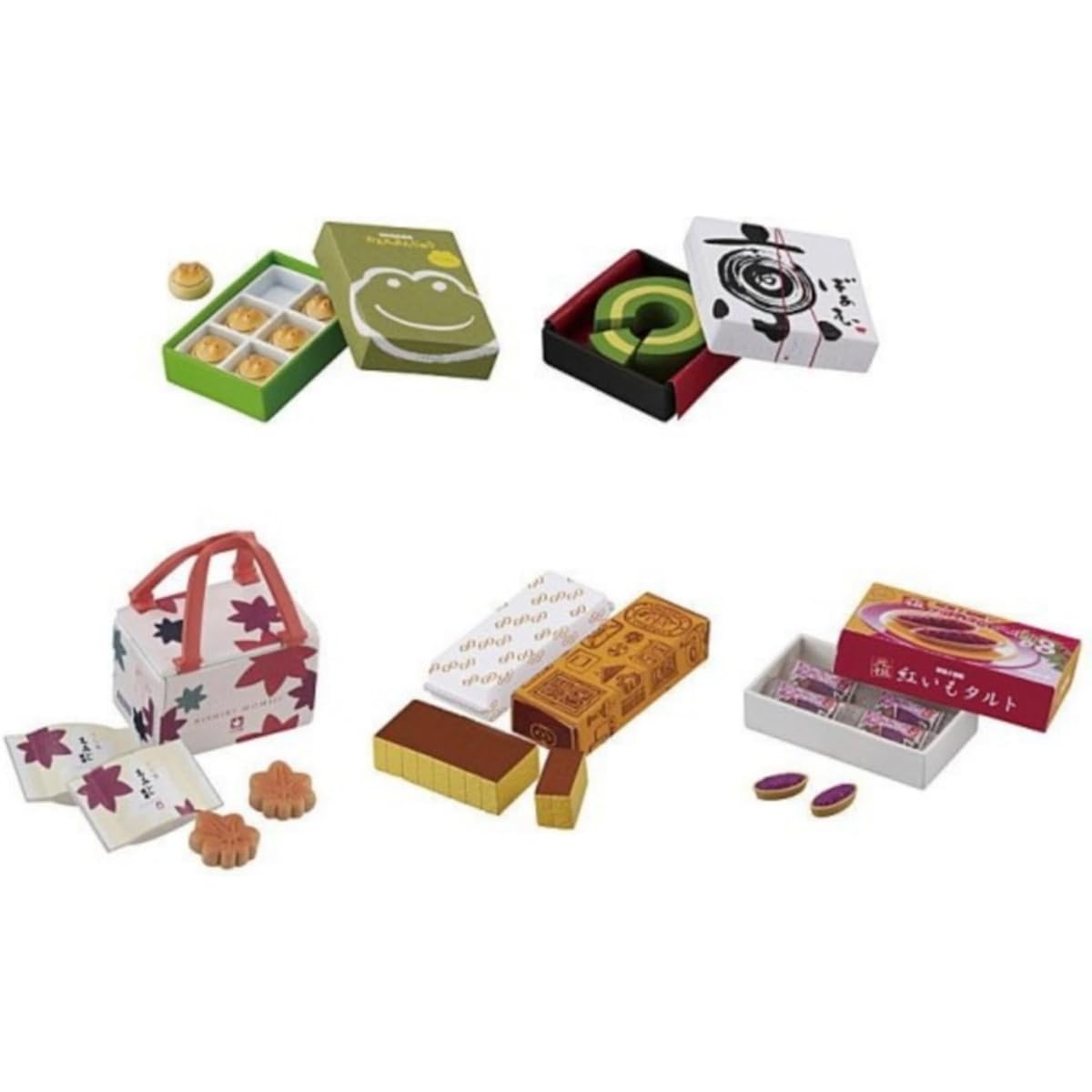 Tomoko Misumi's Small Souvenir Miniature Collection 2, all 5 types, full set, gacha gacha, capsule toy