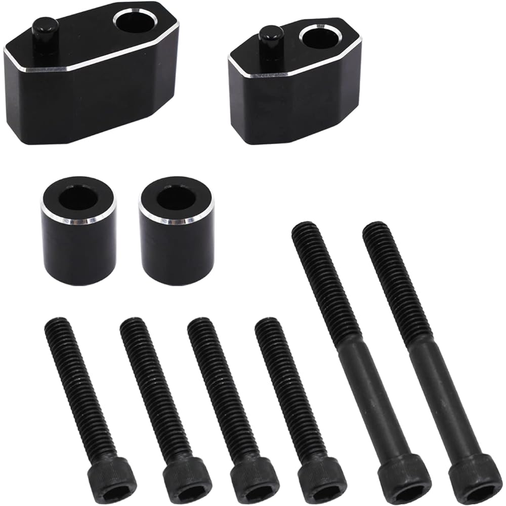 Street Glide Driver Floorboard Extension Floorboard Expansion Kit 1" 2009-2017 2018 2019 2020 2021 Touring Models Road King Electra Glide Road Glide with Bolts and Spacers