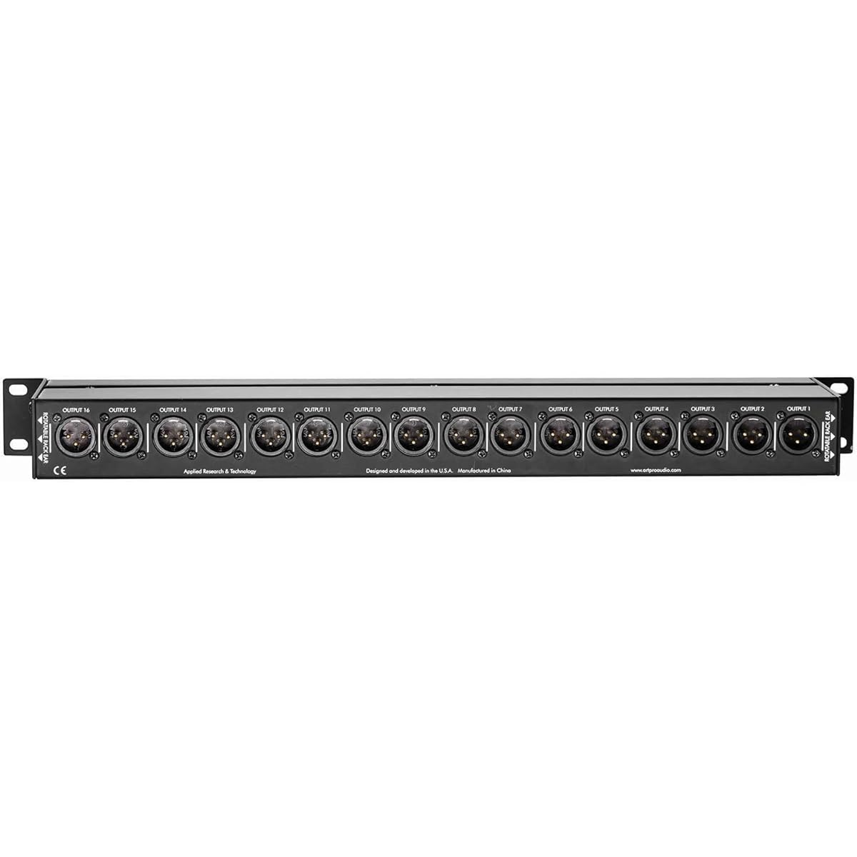 ART 16 Points XLR Balance Patch Bay P16 [Domestic Regular Imported Product]