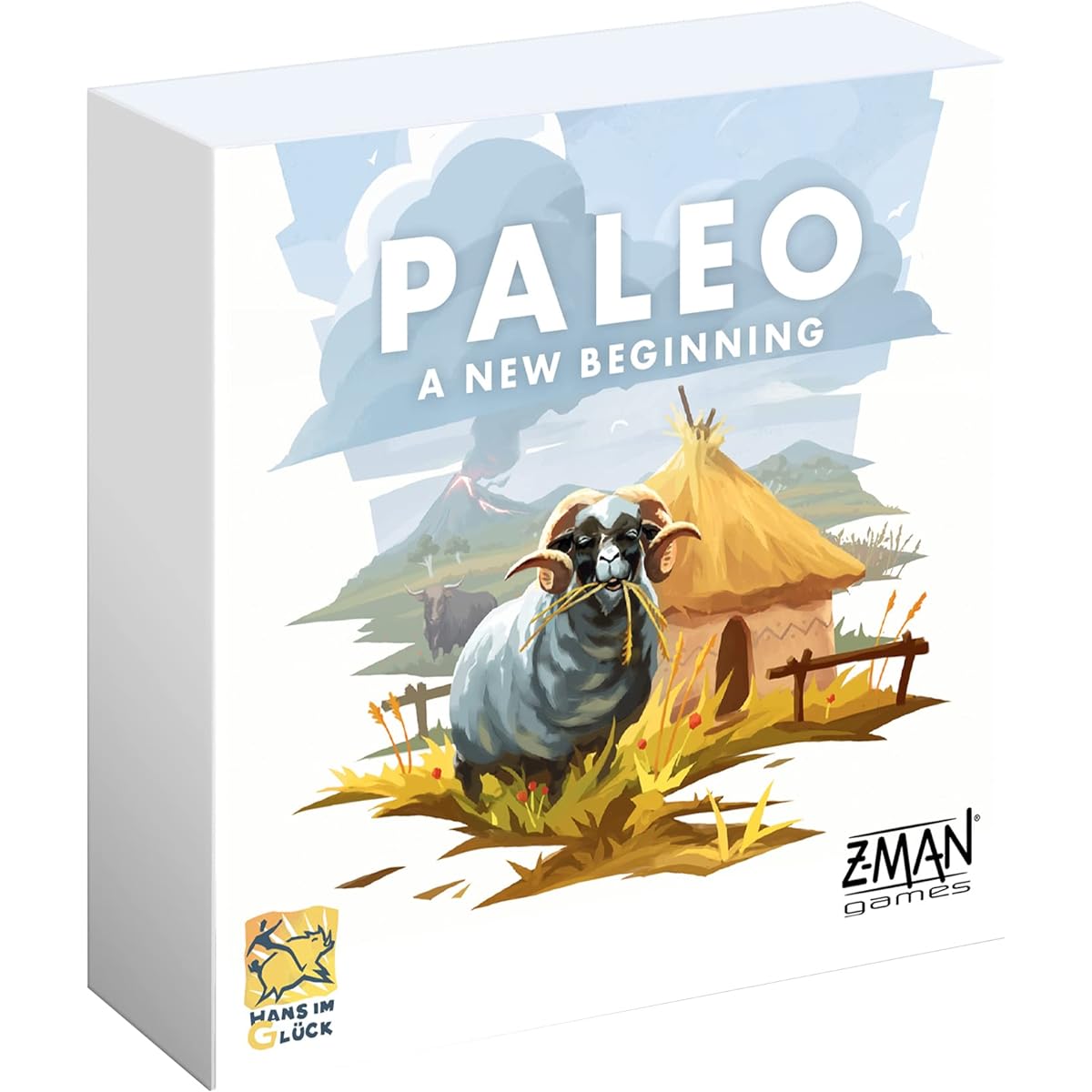 Paleo A New Beginning Board Game Expansion | Strategy Game | Cooperative Stone Age Exploration Game for Adults and Kids | Ages 10+ | 2-4 Players | Average Play Time 45-60 minutes | Made by Z-Man Games