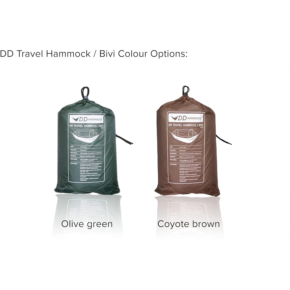 DD Hammocks DD Travel Hammock / Bibi (Coyote Brown) Genuine Japanese Product