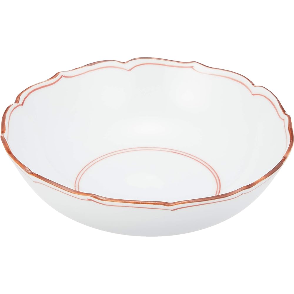 Hasami ware Korin kiln Fuchiakasen Kikyobuchi multi-use pot set 52569
