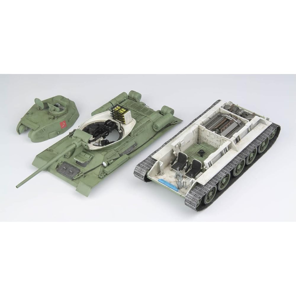 PLATZ Girls & Panzer Final Chapter T-34/85 Pravda High School We will reveal the inside of the tank! Plastic model with interior reproduction parts Total length approx. 233mm (including turret) Molding color Plastic GP-69