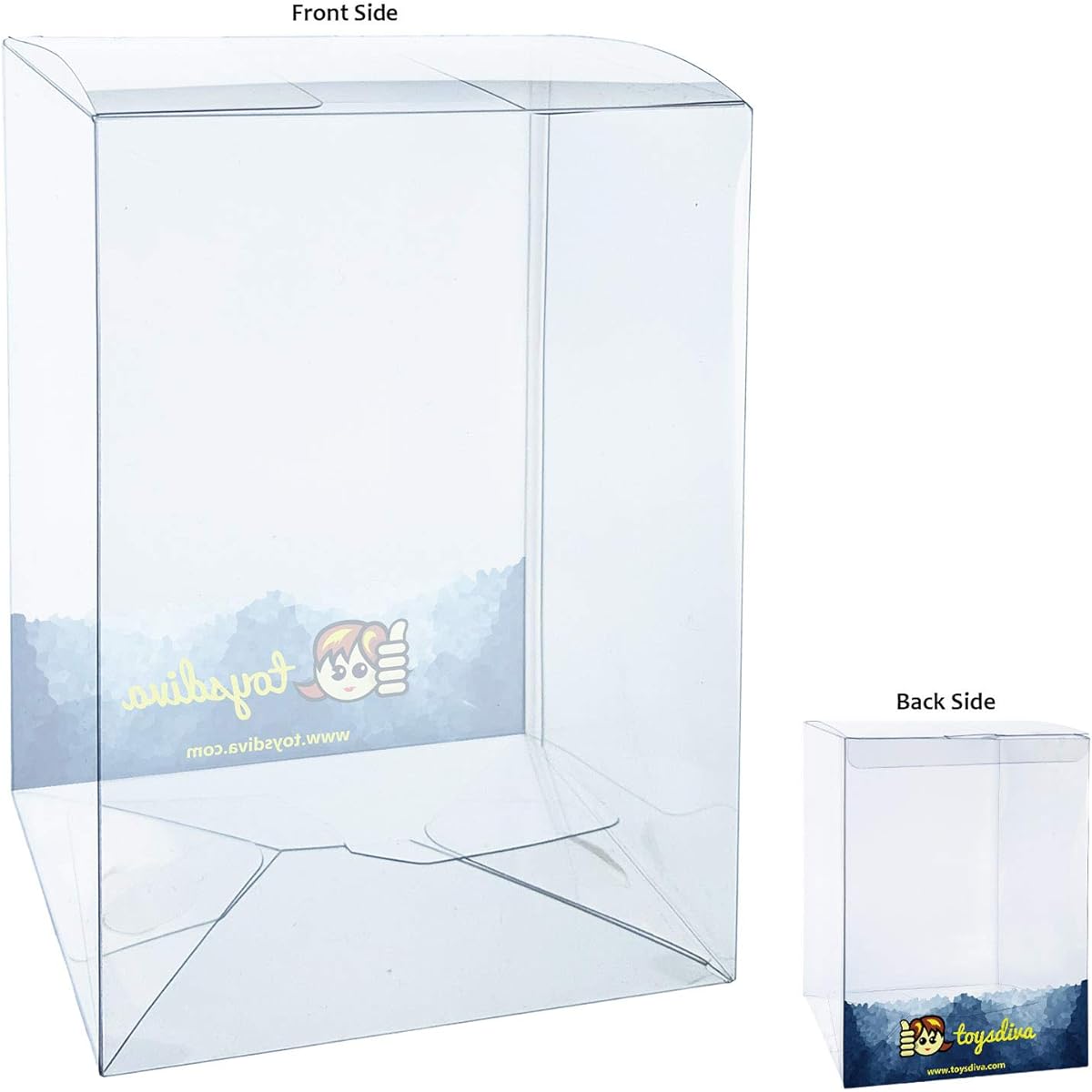 "ToysDiva" Graphic Protector Compatible with L e B r o n James: P o p! Basketball Vinyl Figure Bundle (090-51010-B)