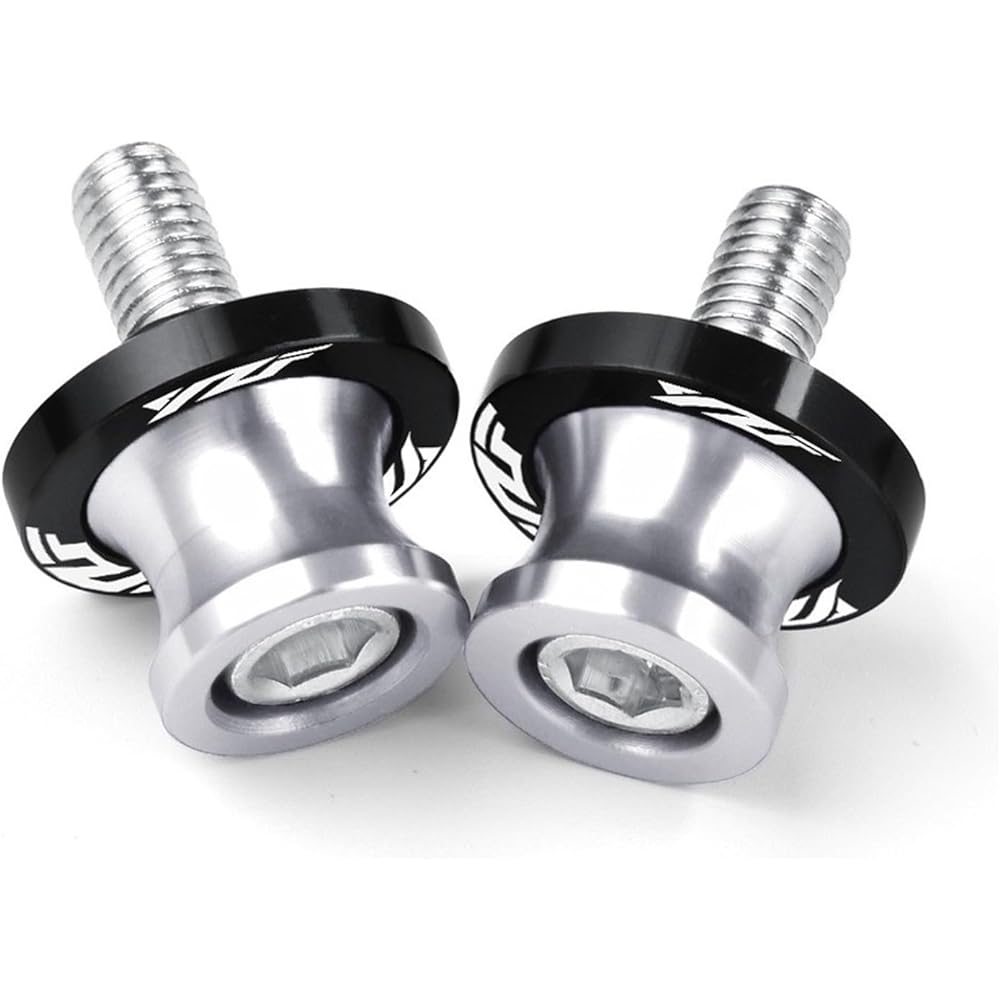 Slider Spool Swingarm Motorbike 6MM Motorcycle Accessories Swingarm Spools Slider Stand Screws CNC Aluminum FOR YZF R1 1999-2018 2006 2007 2008 2009 2010 (Color : G 6MM)