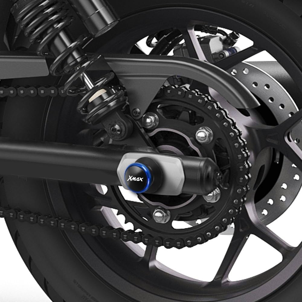 Rocker Spool Slider Yamaha X MAX XMAX 125 250 300 400 XMAX125 XMAX250 XMAX300 XMAX400 Accessories 6mm Swingarm Spool Rear Stand Screw Slider (Color : 6MM-8)
