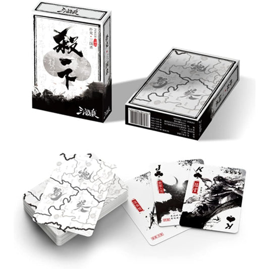 TAOYATAO Romance of the Three Kingdoms Poker Card Collection Playing Cards Exquisite Cool Pattern Cardistry Poker Gift Board Game Card