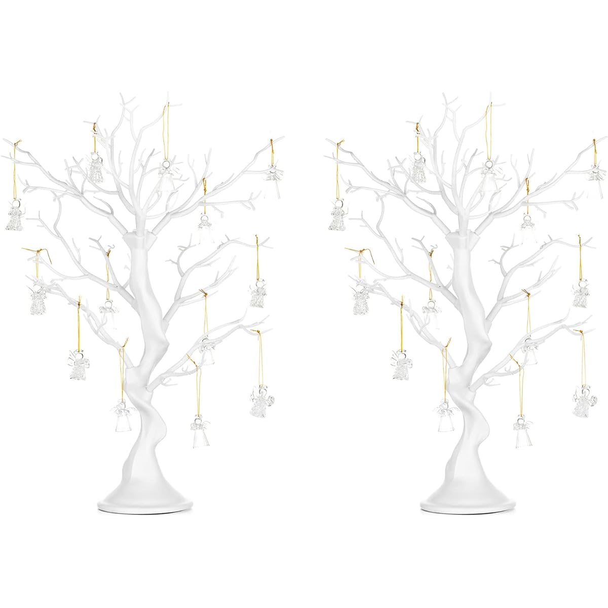 Nuptio Gold Christmas Tree Branches Artificial 22.8" Tall Manzanita Tree Centerpieces Wedding Centerpieces for Table Decorative Ornaments Display Tree Branches Decoration for Weddings (1pc)