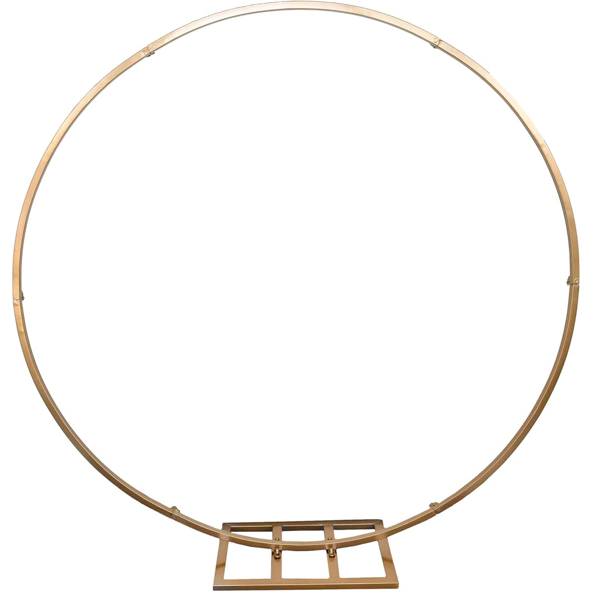 Homeford Metallic Circle Hoop Backdrop Stand 84" (Gold)