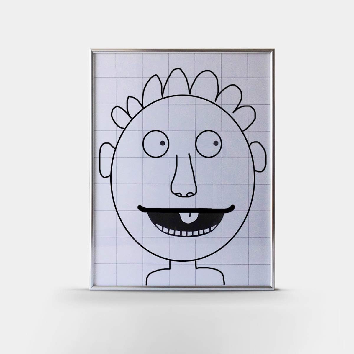 Magic Ultimate Frame / Ventriloquism Frame Art Board Anime Talking Sketchbook Telepathy Magic Mentalism Magic Props (Large Size)