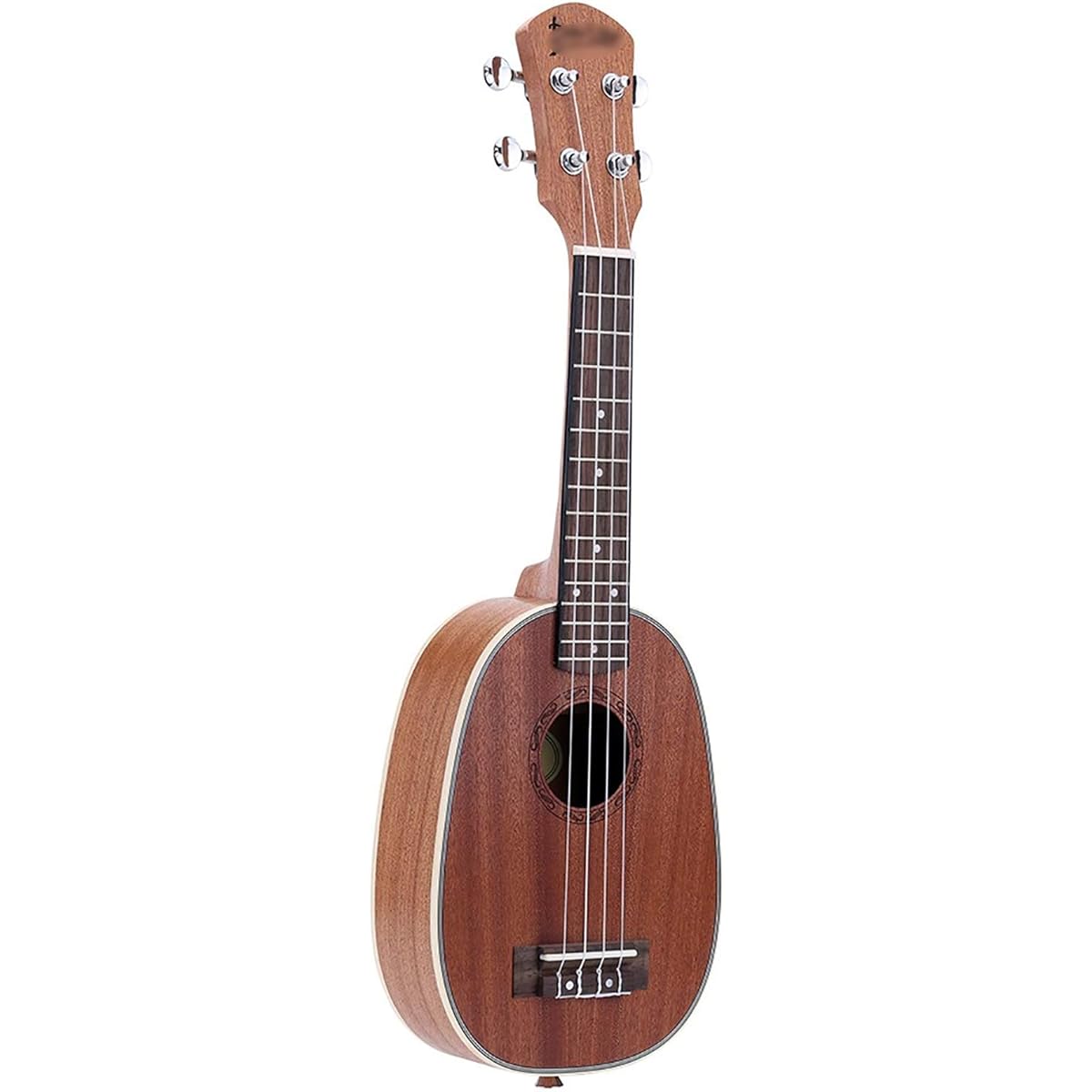 Ukulele 21" Pineapple Shape Soprano Ukulele Sapele Ukulele Matte