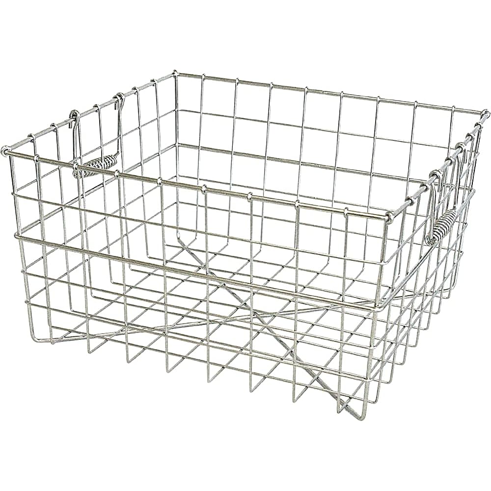 Hokuriku Sogyo Tableware Basket A-2 (40 x 34 x 18.5cm) 18-8 Stainless Steel 3250008