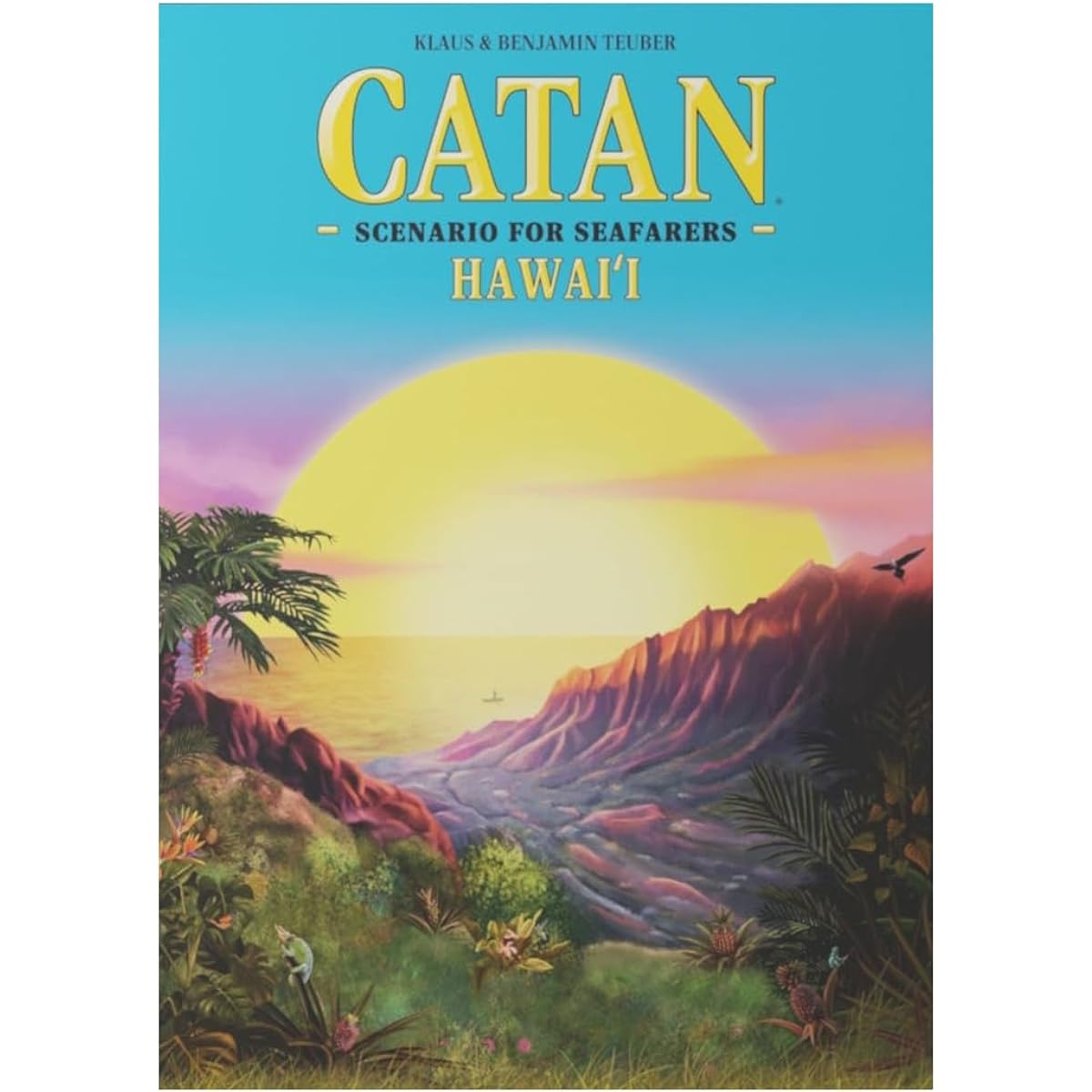 Catan Hawai'i Scenario Expansion | Strategy Board Game | Adventure Game | Family Game for Adults and Kids | Ages 10+ | 3-6 Players | Average Play Time 75 Minutes | Manufactured by CATAN Studio CN3129