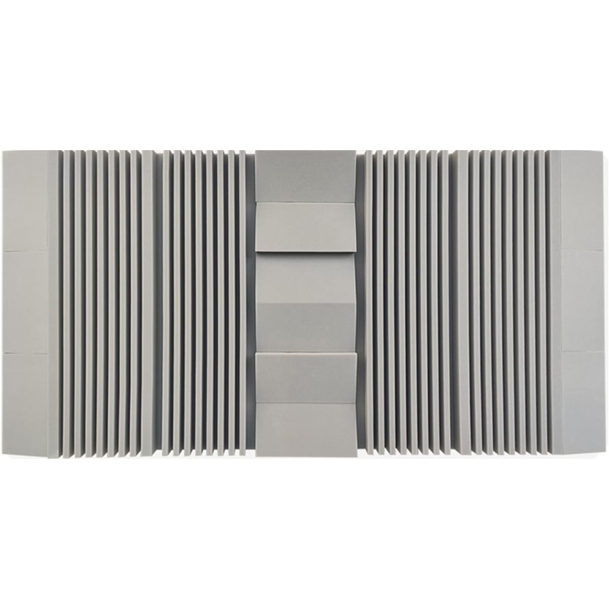 Sound absorbing panels, recording studio wall soundproofing mat, high density acoustic foam panels for studio KTV soundproofing (A 180*90*7.5CM) (B 180*90*7.5CM)