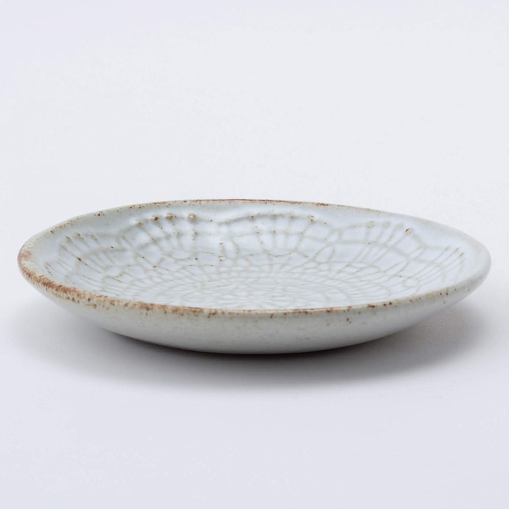 Hasami ware "Doily" plate (S) diameter 9.5cm, set of 5 46257