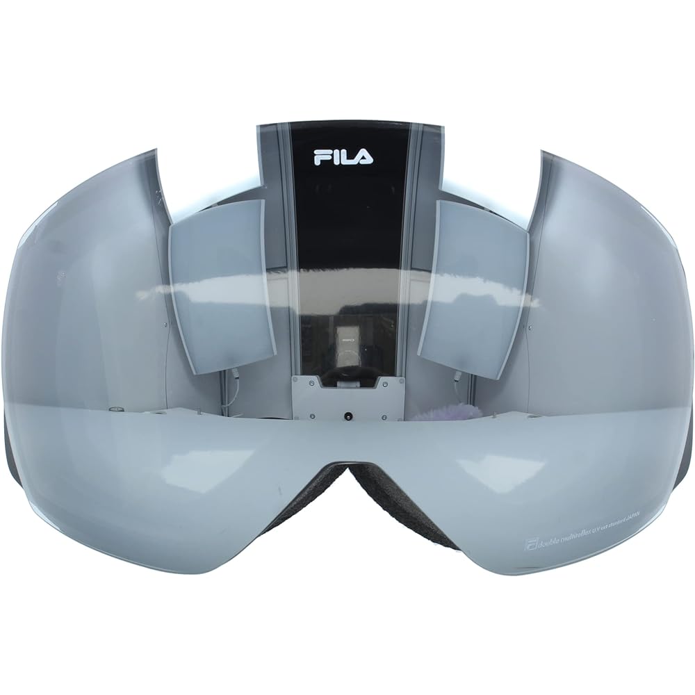[Fila] Goggles Mirror Lens FLG 1222-3 UV Protection Anti-Fog Spherical Lens Double Lens Glasses Compatible Unisex Men Women Ski Goggles Snowboard Goggles Snowboarding