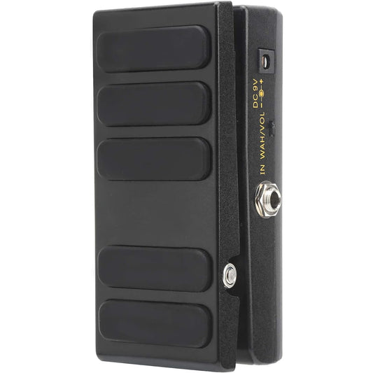 Walfront Wah Wah Pedal 2-in-1 Volume Effect Pedal Multi-Mode WAH Pedal and Volume Pedal Guitar Parts Musical Instrument Accessories (Black) Musical Instrument Accessories Effects